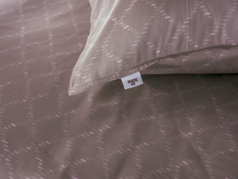 Zohome Dekbedovertrek Linea di Satinado Purple Dove - 100% Katoen-Satijn