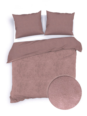 Zohome Dekbedovertrek Velluto Blush Rose - 100% Katoen