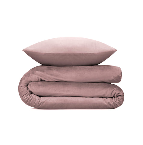 Zohome Dekbedovertrek Velluto Blush Rose - 100% Katoen