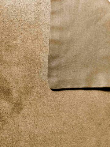 Zohome Dekbedovertrek Velluto Pale Gold - 100% Katoen