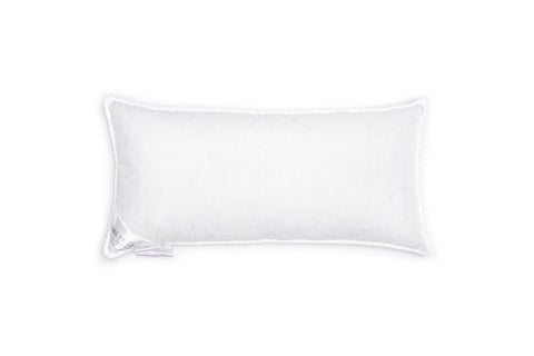 Heckettlane Punt Hoofdkussen Silver - 20% Goose Down