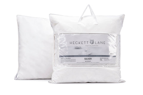 Heckettlane Box Hoofdkussen Silver - 20% Goose Down