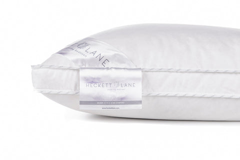 Heckettlane Box Hoofdkussen Silver - 20% Goose Down