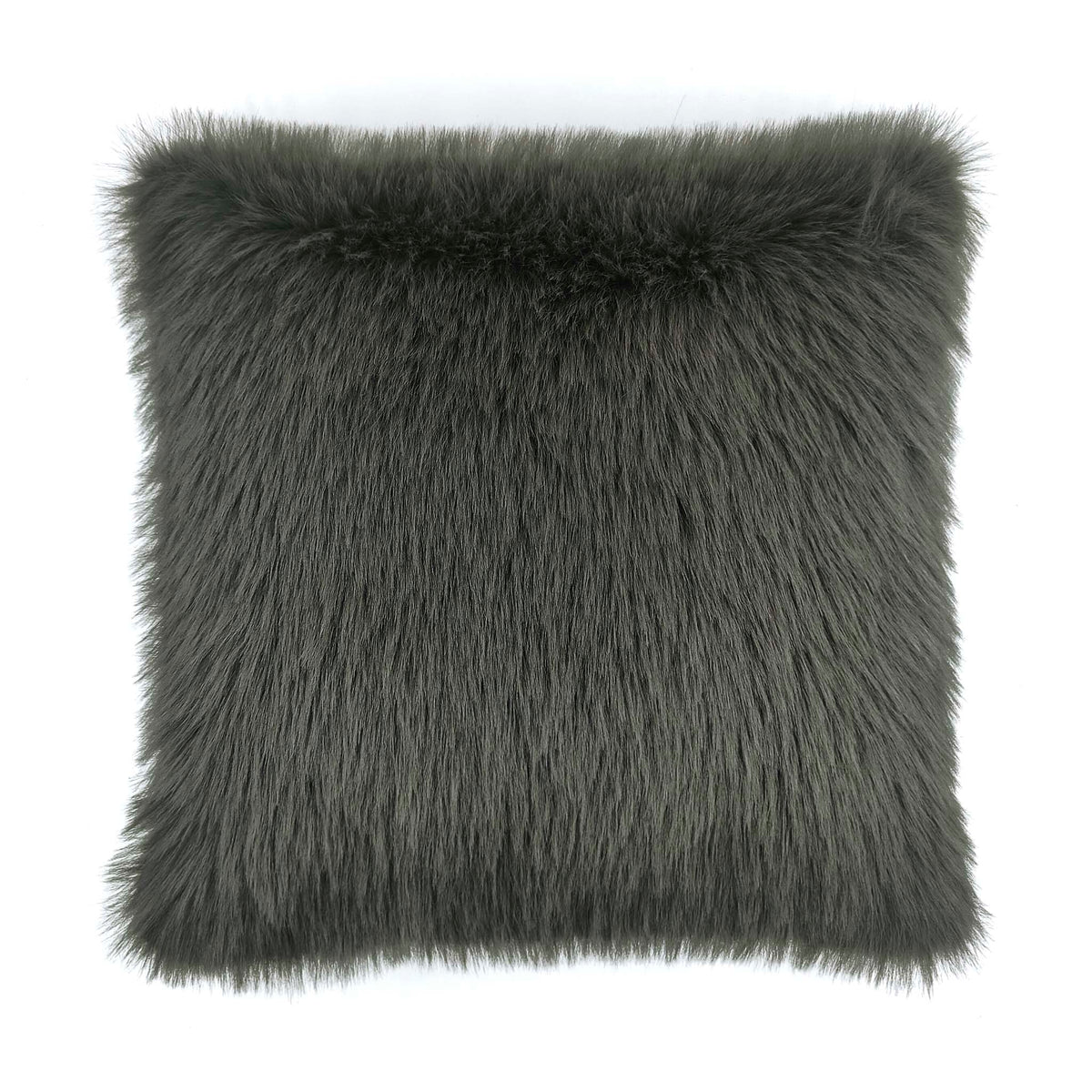 Heckettlane Sierkussen Perle Classic Grey - Fake Fur