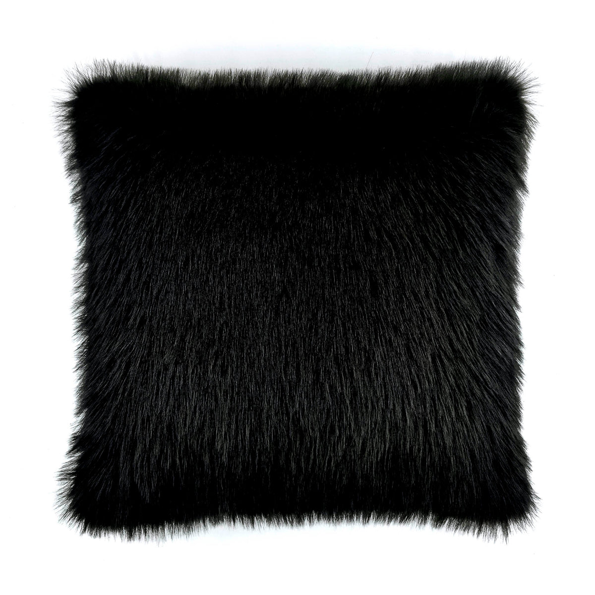 Heckettlane Sierkussen Perle Black is Black - Fake Fur