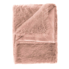 Plaid Perle Shady Pink - Fake Fur