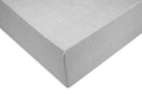 Zohome Hoeslaken Lino Dove Grey - 100% Katoen