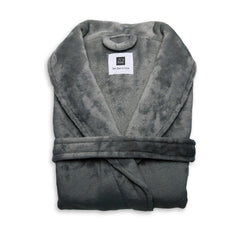 Badjas Cara Dark Grey - 100% Polyester