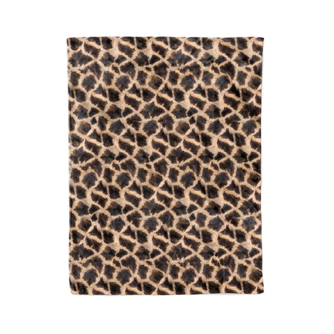 Zohome Plaid Giraffe Brown - 100% Polyester