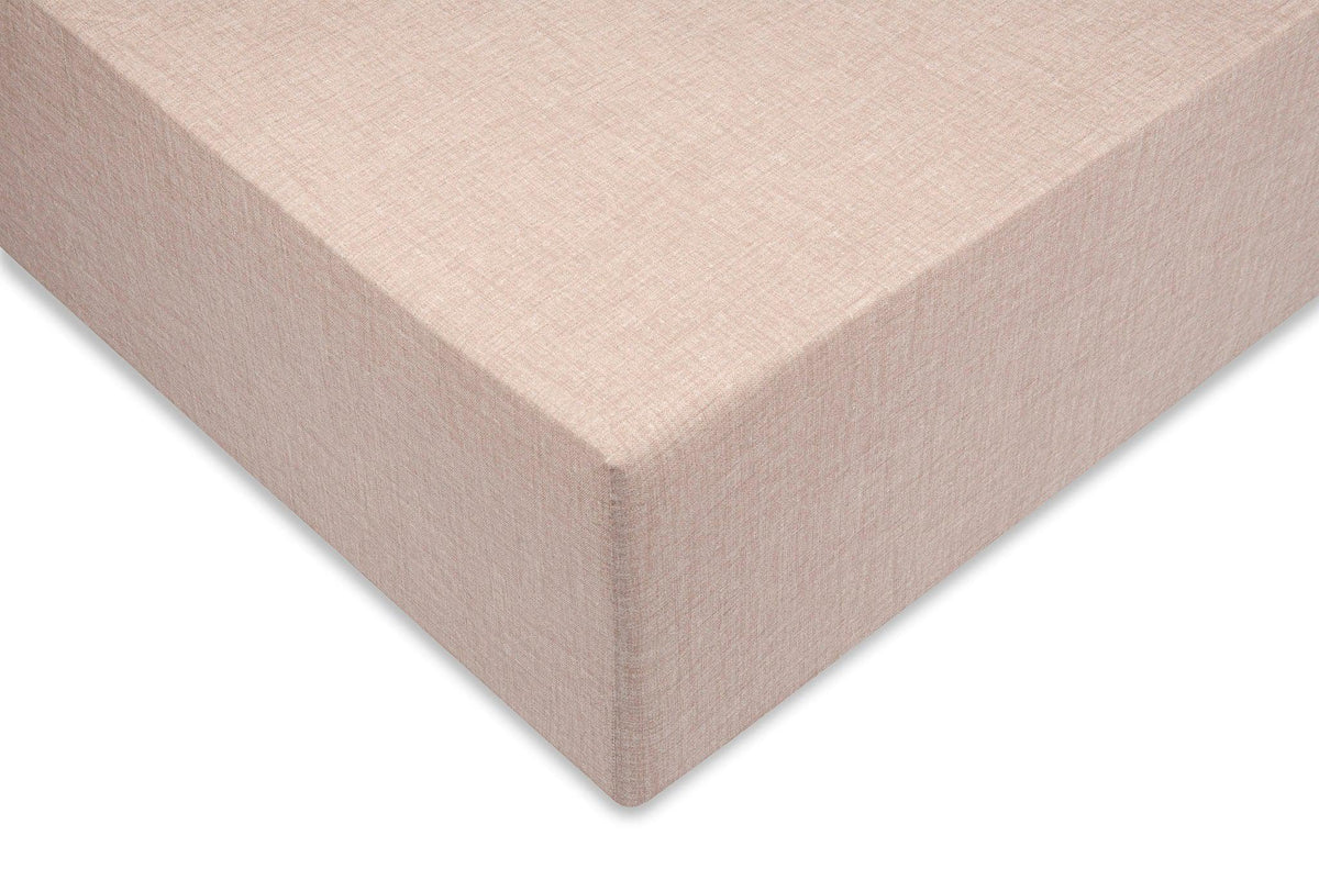 Zohome Hoeslaken Lino Sandy Beige - 100% Katoen