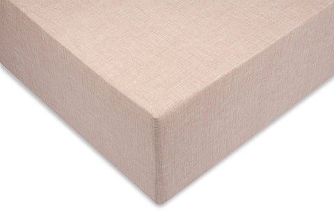 Zohome Hoeslaken Lino Sandy Beige - 100% Katoen