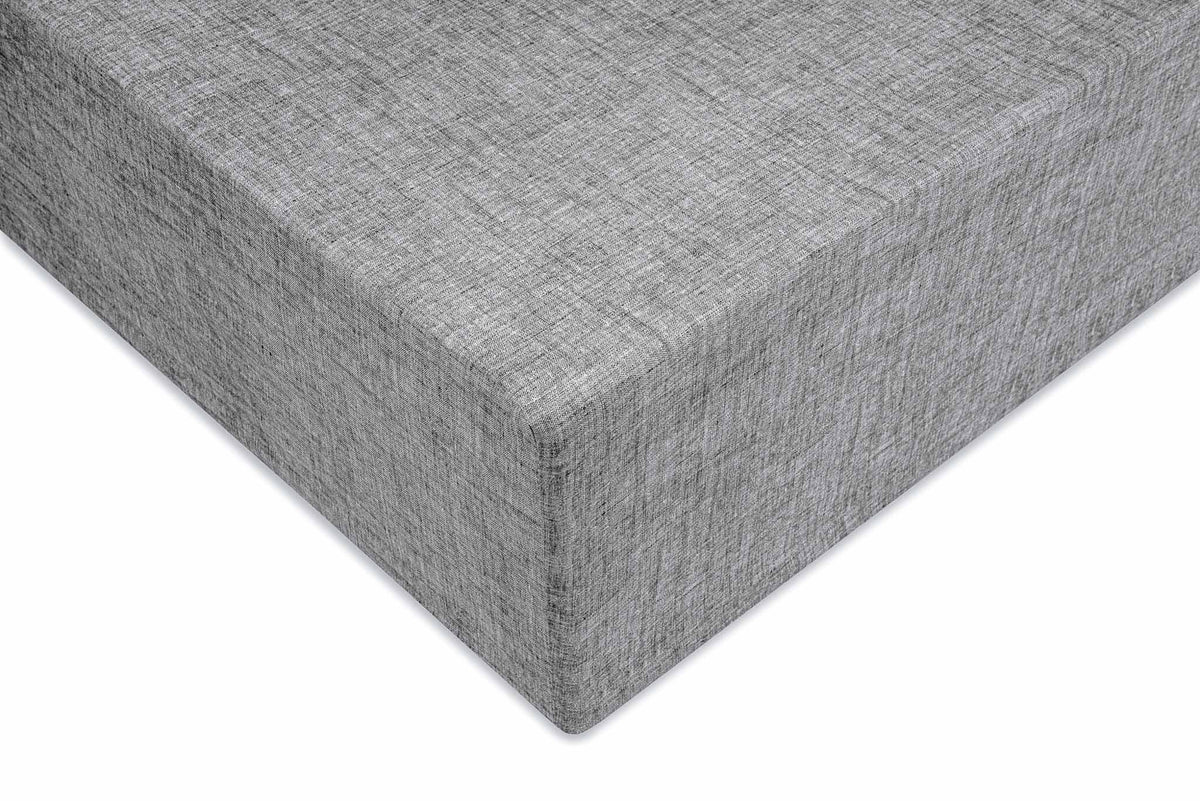 Zohome Hoeslaken Lino Dark Grey - 100% Katoen