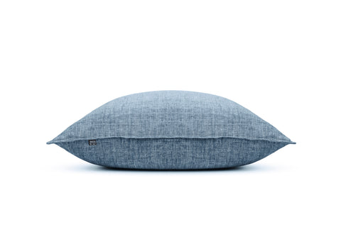 Zohome Kussensloop Lino Urban Blue - 100% Katoen