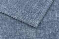 Laken Lino Urban Blue - 100% Katoen