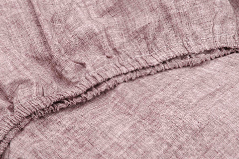 Zohome Hoeslaken Lino Purple - 100% Katoen