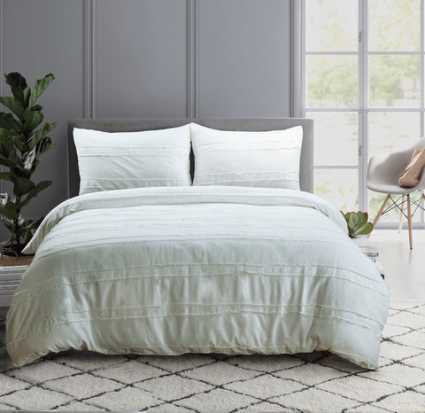 Yellow Dekbedovertrek Merle Off-white - 100% Katoen