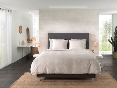 Yellow Dekbedovertrek Oxford Natural - 100% Katoen