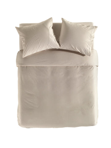 Yellow Dekbedovertrek Chambray Natural - 100% Katoen