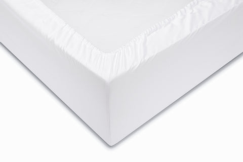 Zohome Hoeslaken Satinado White - 100% Katoen-Satijn