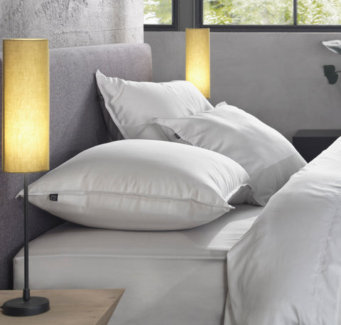 Zohome Kussensloop Satinado White - 100% Katoen-Satijn