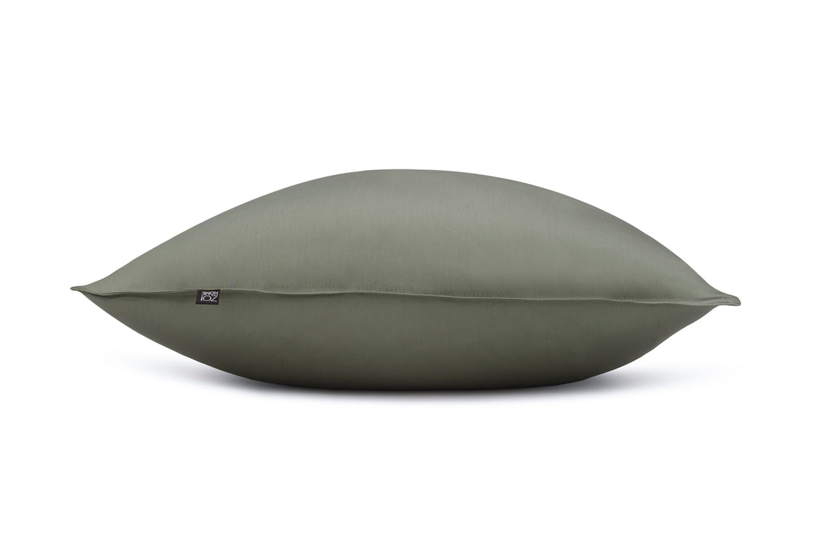 Zohome Kussensloop Satinado Army Green - 100% Katoen-Satijn