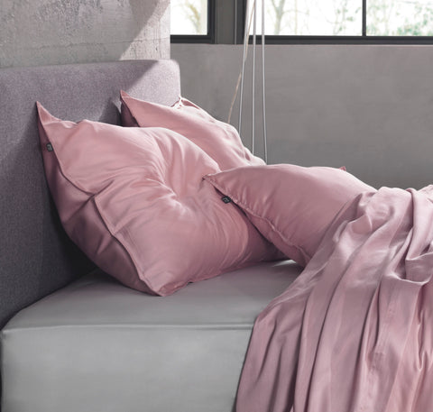 Zohome Kussensloop Satinado Shady Pink - 100% Katoen-Satijn
