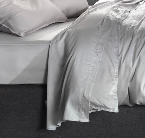 Zohome Laken Satinado Ash Grey - 100% Katoen-Satijn