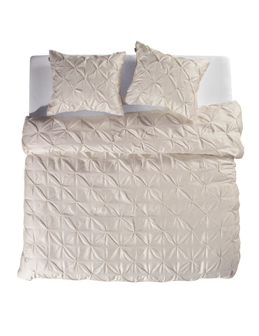 Yellow Dekbedovertrek Nova Off-white - 100% Katoen-Satijn