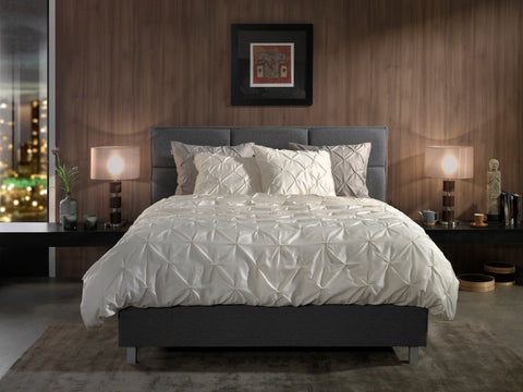 Yellow Dekbedovertrek Nova Off-white - 100% Katoen-Satijn