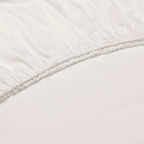 Zohome Hoeslaken Satinado Off-white - 100% Katoen-Satijn