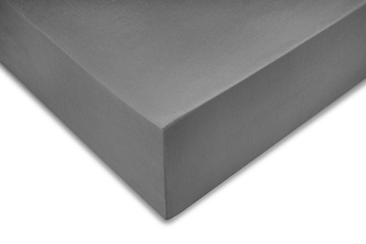 Zohome Hoeslaken Satinado Classic Anthracite - 100% Katoen-Satijn