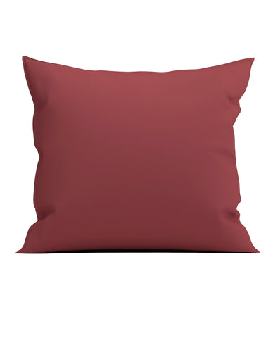 Yellow Kussensloop Percale Spicy Red - 100% Katoen-Perkal