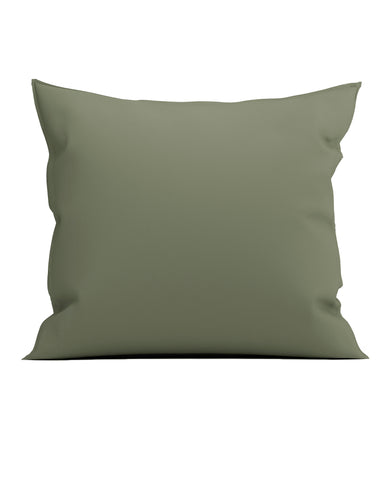 Yellow Kussensloop Percale Army Green - 100% Katoen-Perkal