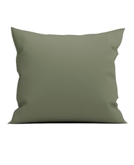 Kussensloop Percale Army Green - 100% Katoen-Perkal