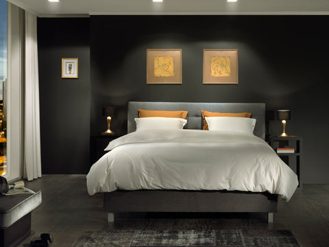 Yellow Dekbedovertrek Percale Off-white - 100% Katoen-Perkal