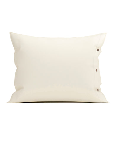 Yellow Kussensloop Percale Off-white - 100% Katoen-Perkal