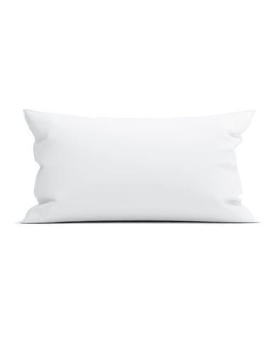 Yellow Kussensloop Percale Optic White - 100% Katoen-Perkal