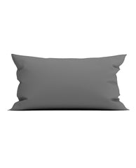 Kussensloop Percale Steel Grey - 100% Katoen-Perkal