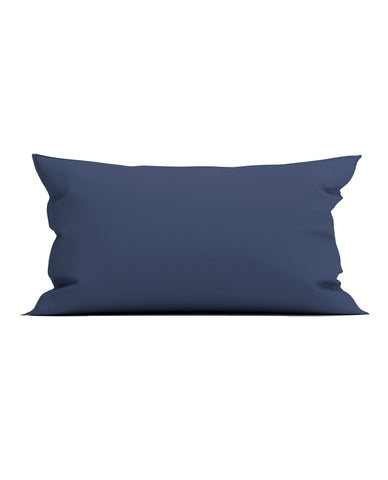 Yellow Kussensloop Percale Midnight Blue - 100% Katoen-Perkal