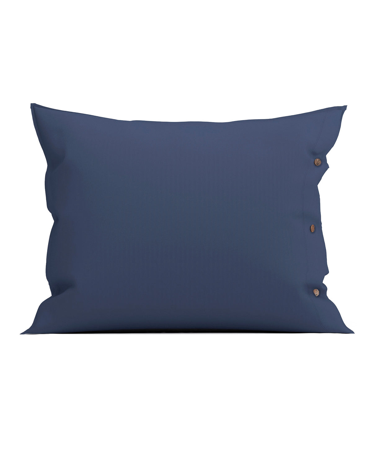 Yellow Kussensloop Percale Midnight Blue - 100% Katoen-Perkal
