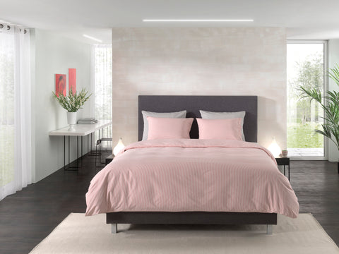 Yellow Dekbedovertrek Oxford Mandarin Red - 100% Katoen