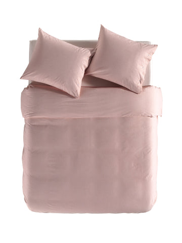 Yellow Dekbedovertrek Oxford Mandarin Red - 100% Katoen