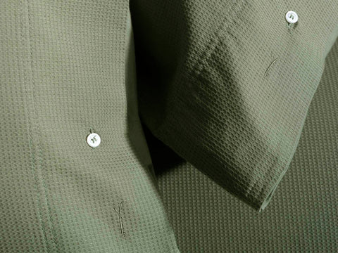 Yellow Dekbedovertrek Cialda Army Green - 100% Katoen