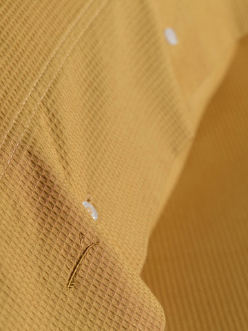 Yellow Dekbedovertrek Cialda Ochre Gold - 100% Katoen