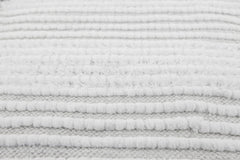 Badmat Solange White - 60% Katoen 40% Polyester