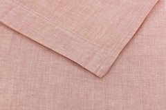 Laken Lino Old Rose - 100% Katoen