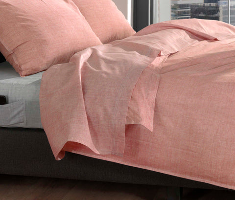 Zohome Laken Lino Old Rose - 100% Katoen