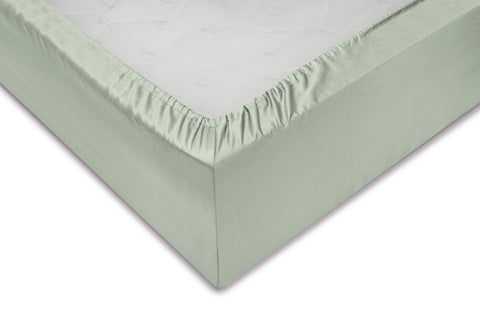 Zohome Hoeslaken Satinado Foam Green - 100% Katoen-Satijn