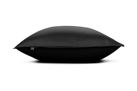 Zohome Kussensloop Satinado Night Black - 100% Katoen-Satijn