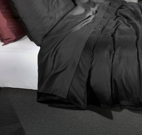 Zohome Laken Satinado Night Black - 100% Katoen-Satijn